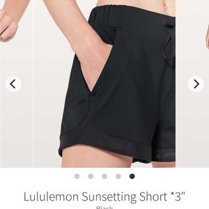 lululemon Sunsetting Short 3”